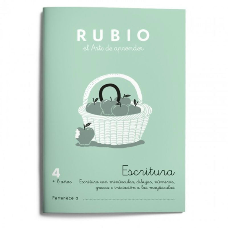 Escritura RUBIO 4. Rubio Silvestre, Ramon (Editorial Rubio) 9788417427559 Imagen principal del producto