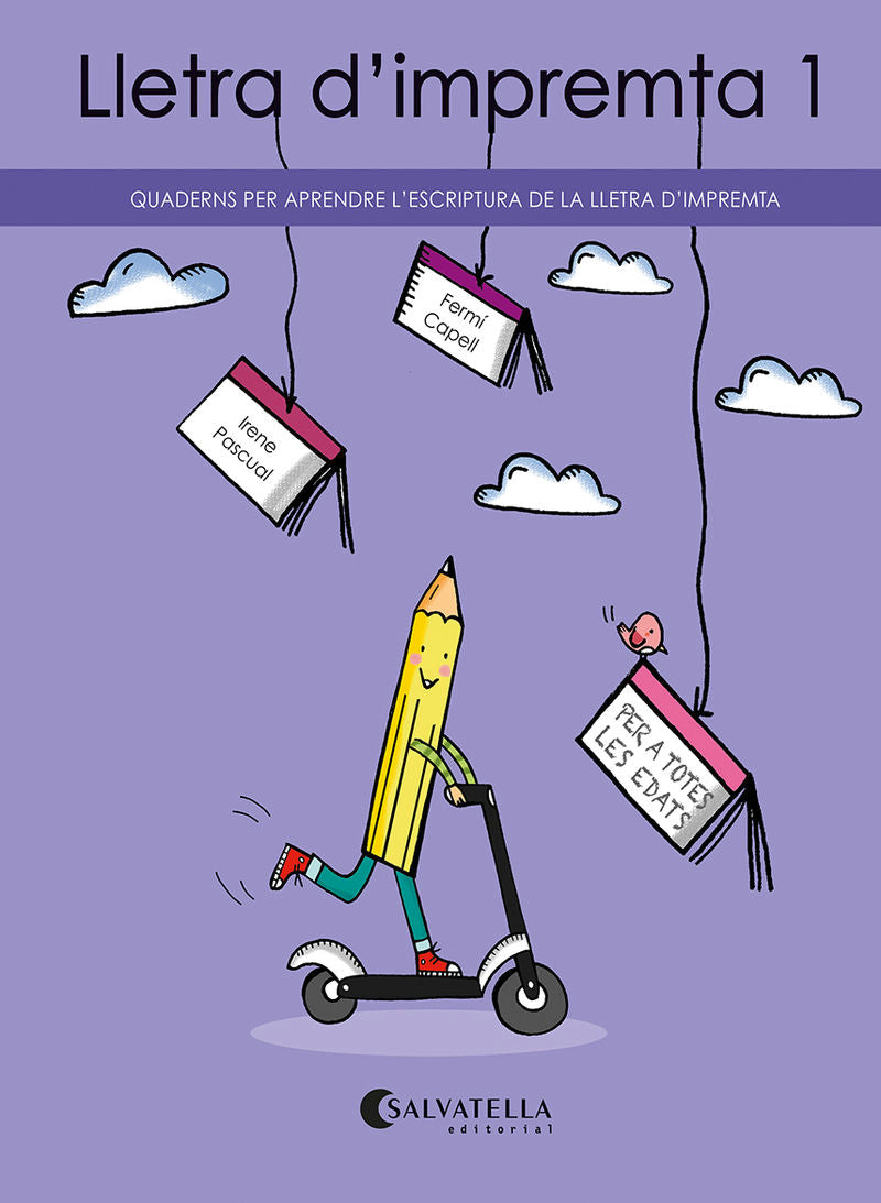 Lletra d'impremta 1. Capell I Tomas, Fermi, Mondragon, Montserrat (Il. ) (Salvatella) 9788419565884
