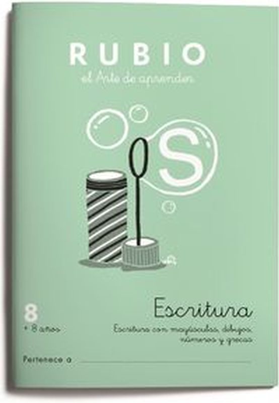 Escritura RUBIO 8. Rubio Silvestre, Ramon (Editorial Rubio) 9788417427597 Imagen principal del producto