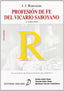 Rousseau. Profesión de fe del vicario saboyano. Añon Soler, Emilio, Añon Soler, Vicente, Galvan Castellano, Modesta (Diálogo) 9788495333261