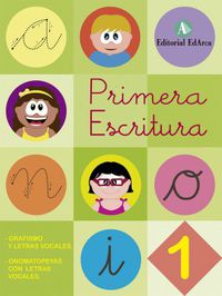 5 Años - Primera Escritura 1 - Grafismo Y Letras Vocales. Aa. Vv. (Arcada) 9788478876600