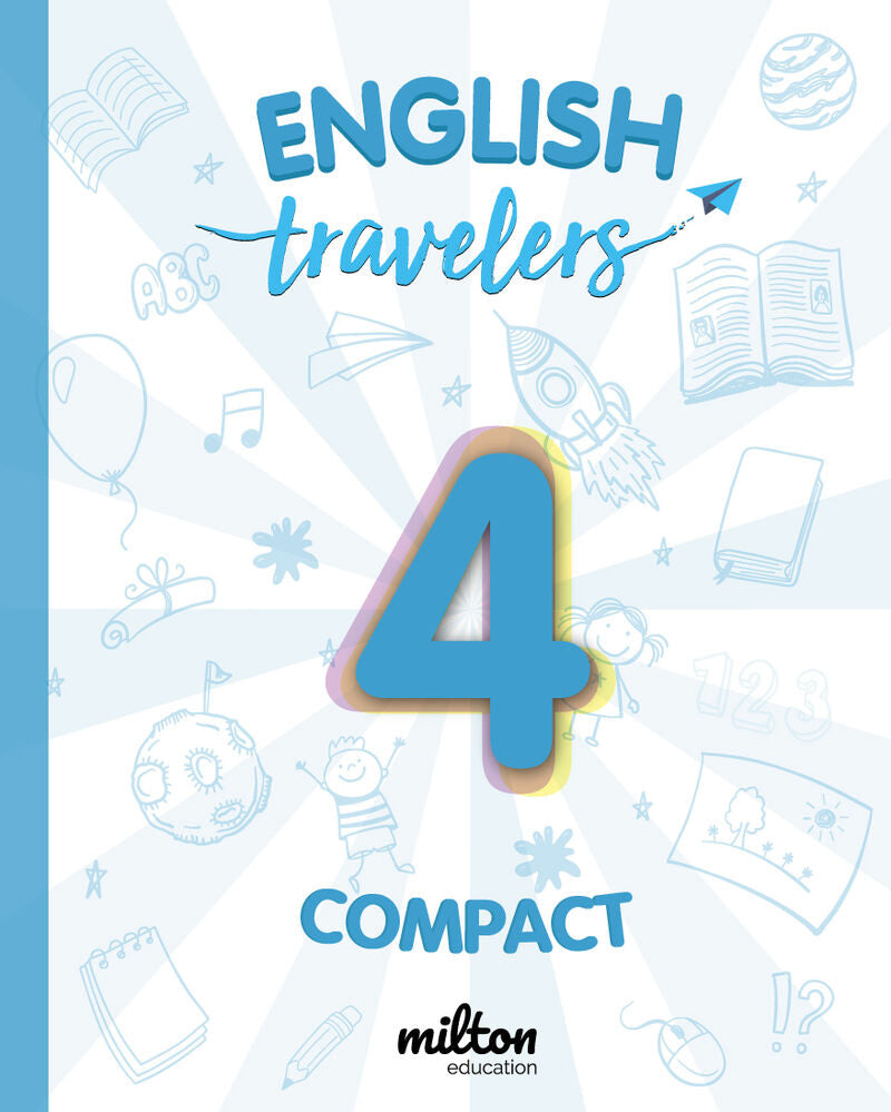 Travelers Blue 4 - English Language 4 Primaria - Student Book Compact. Emmons, Casey (Milton Education) 9788417911164 Imagen principal del producto