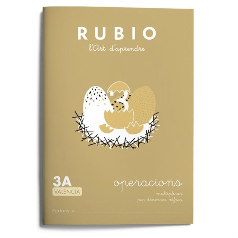 Operacions RUBIO 3A (valencià). Aa. Vv. (Editorial Rubio) 9788416744497 Imagen principal del producto