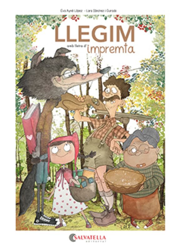 Llegim amb lletra d'impremta. Ayne, Eva, Sanchez, Lara (il. ) (Salvatella) 9788419565402