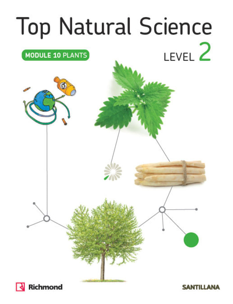 TOP NATURAL SCIENCE 2 PLANTS. Aa. Vv. (Santillana Educación, S.L.) 9788468019826 Imagen principal del producto