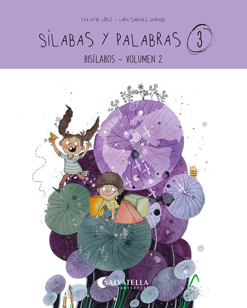 Silabas y Palabras 3 (bisilabos Volumen 2) (Salvatella) - 9788419565686