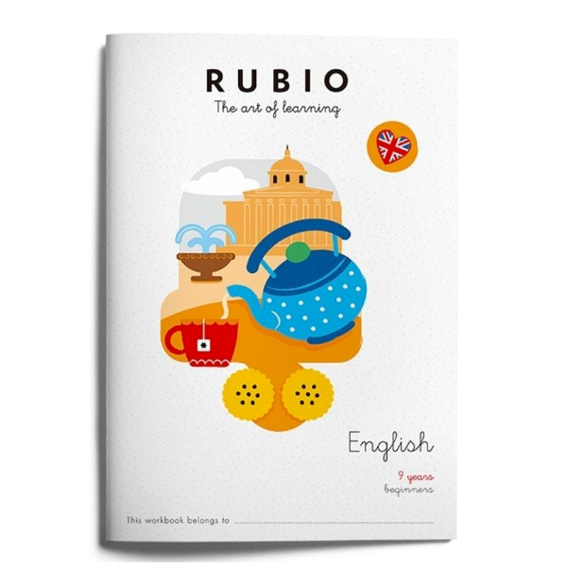 Rubio English 9 years beginners. Rubio Polo, Enrique (Editorial Rubio) 9788416744381