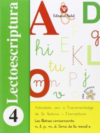 P5 - Lectoescriptura (Amb Gomets)  4 - Les Lletres Consonants: N, L, P, M, D. Sons E. Aa. Vv. (Nadal) 9788478876457