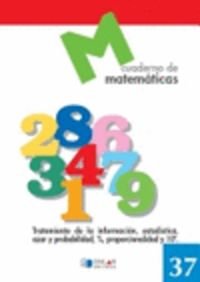 CUADERNO DE MATEMÁTICAS Nº 37. Aa. Vv. (Dylar Ediciones, S.L) 9788496485266 Imagen principal del producto