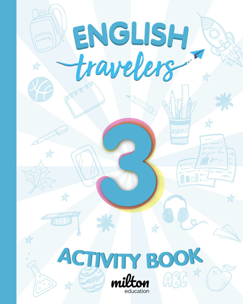 Travelers Blue 3 Activity Book - English Language 3 Primaria. Emmons, Casey (Milton Education) 9788412012750
