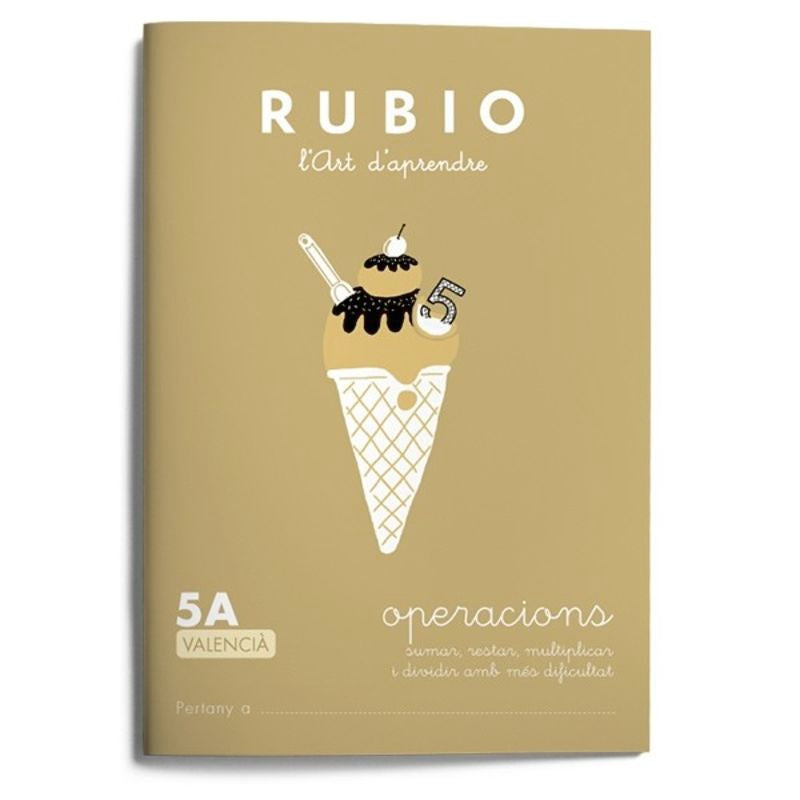 Operacions RUBIO 5A (valencià). Aa. Vv. (Editorial Rubio) 9788416744534