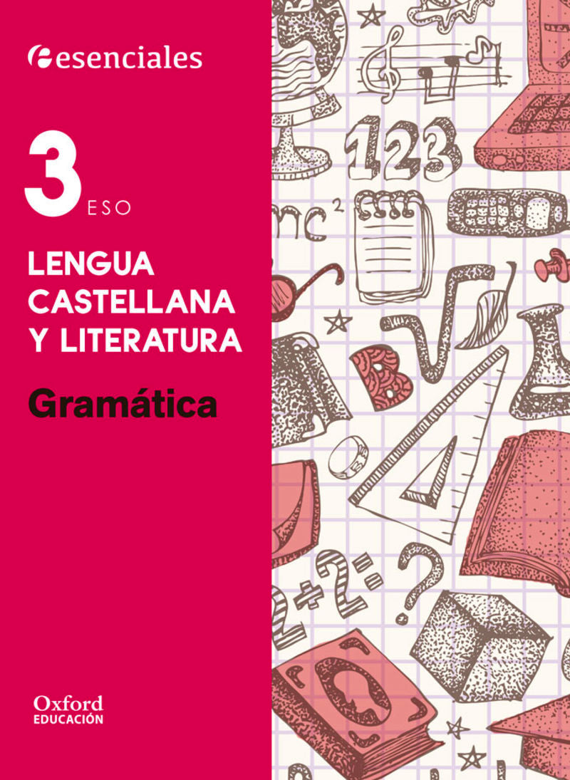 ESO 3 - Lengua Cuad. - Esenciales - Gramática (Oxford University Press) - 9788467376531 Imagen principal del producto