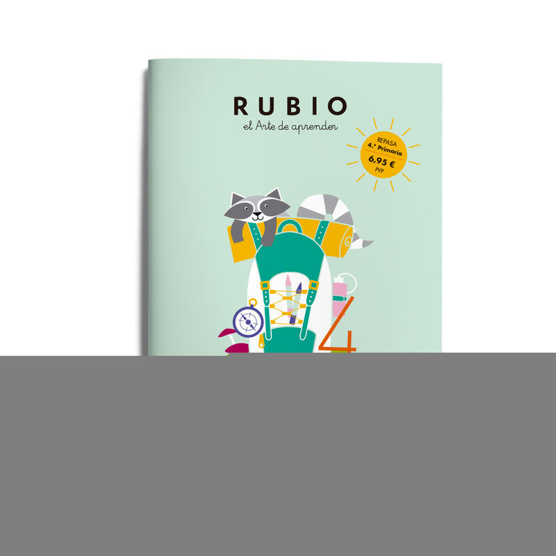 Vacaciones RUBIO (4.º de Primaria). Aa. Vv. (Editorial Rubio) 9788418964695 Imagen principal del producto