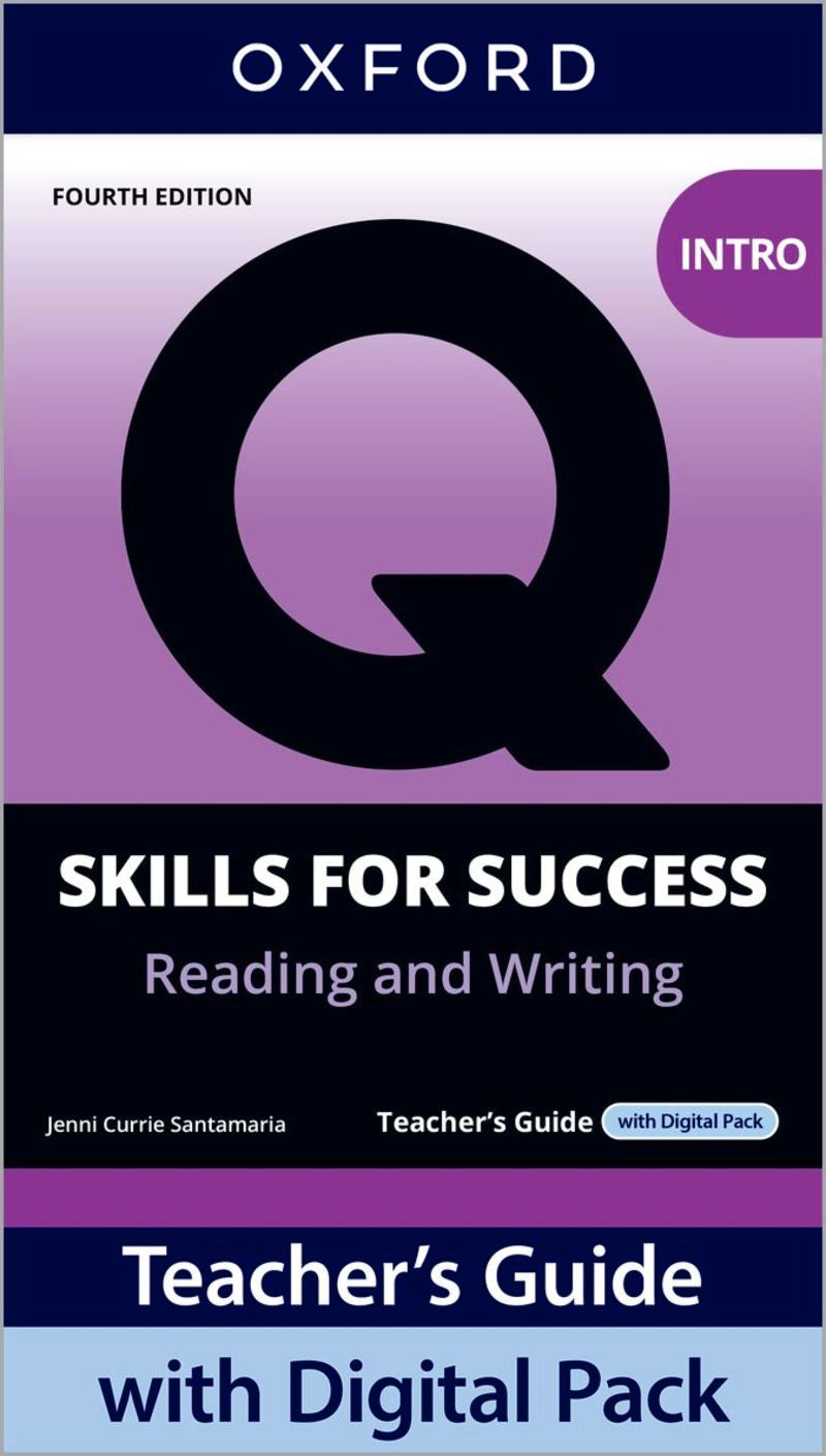 (4 Ed) Q Skills Intro R&w Tch PACK (Oxford University Press) - 9780194154024