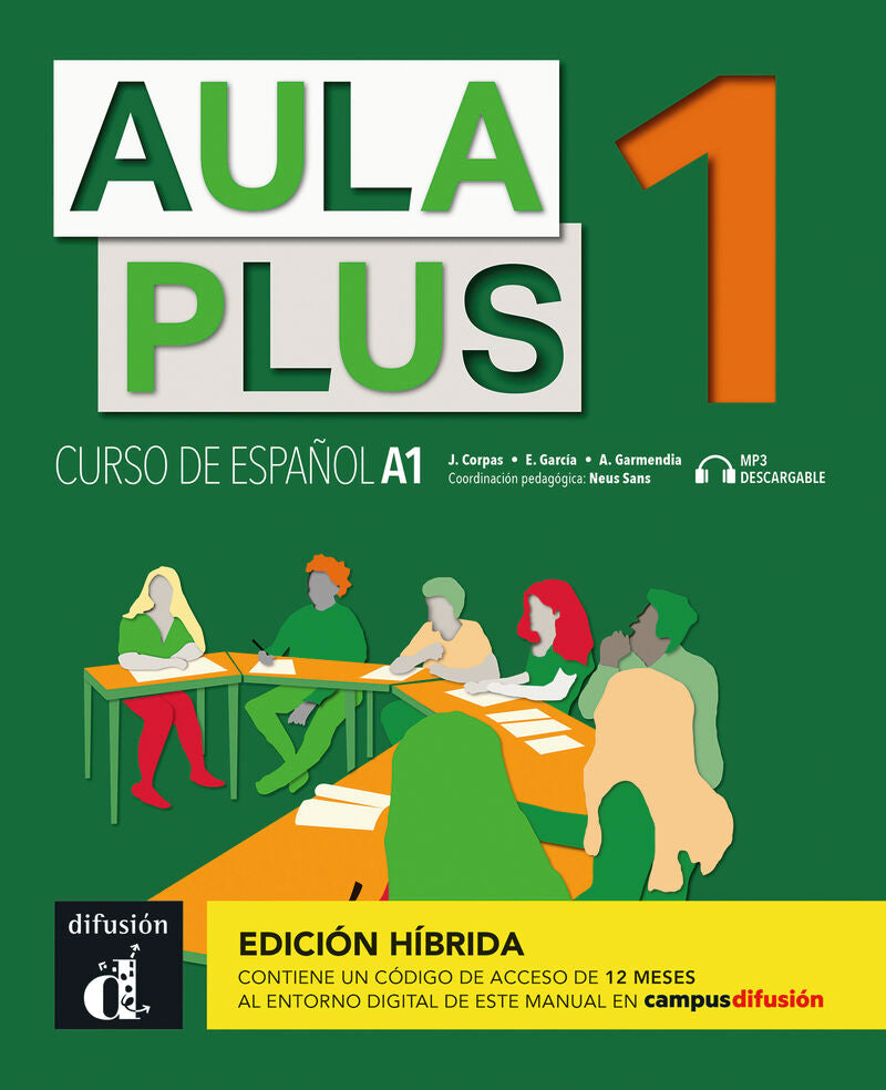 Aula Plus 1 Ed Hibrida (Difusion) - 9788419236173