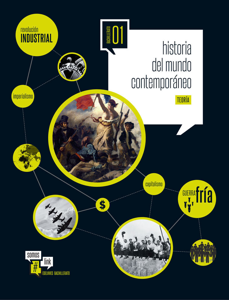 Proyecto Somoslink - Historia del Mundo Contemporáneo 1º Bachillerato. Aa. Vv. (Editorial Luis Vives (Edelvives)) 9788426399618