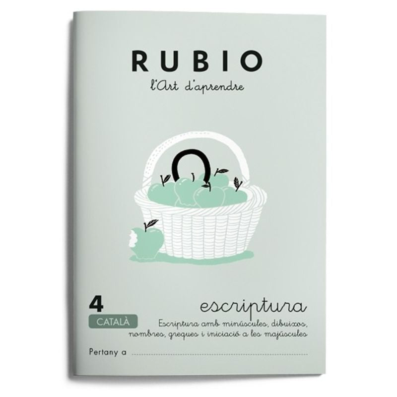 Escriptura RUBIO 4 (català). Aa. Vv. (Editorial Rubio) 9788489773547 Imagen principal del producto