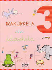 Irakurketa eta idazketa koadernoa 3. Imaz, Lurdes (Elkar) 9788497833882 Imagen principal del producto