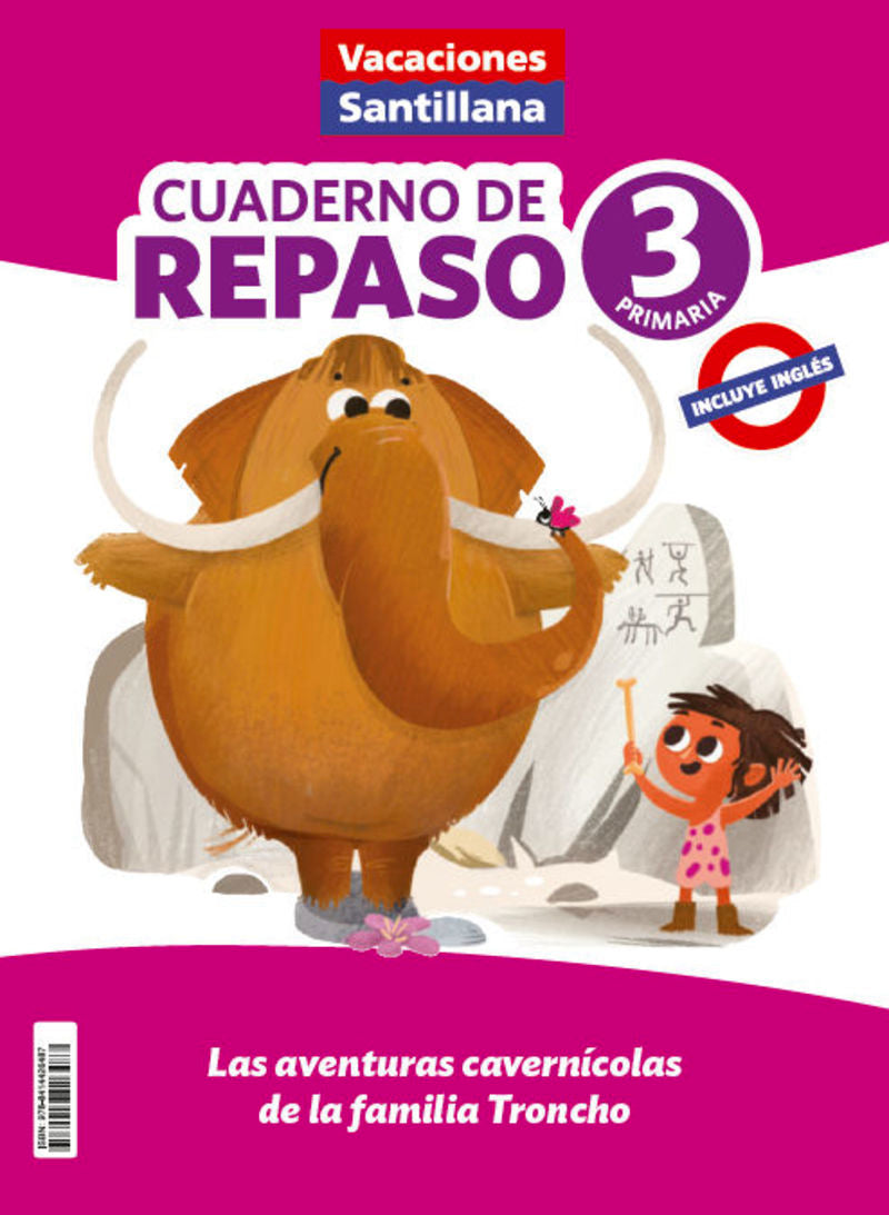 Vacaciones de Repaso 3Prim cast ed25. Aa. Vv. (Santillana Educación, S.L.) 9788414426487 Imagen principal del producto