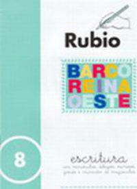 Escritura RUBIO 8. Rubio Silvestre, Ramon (Editorial Rubio) 9788485109319