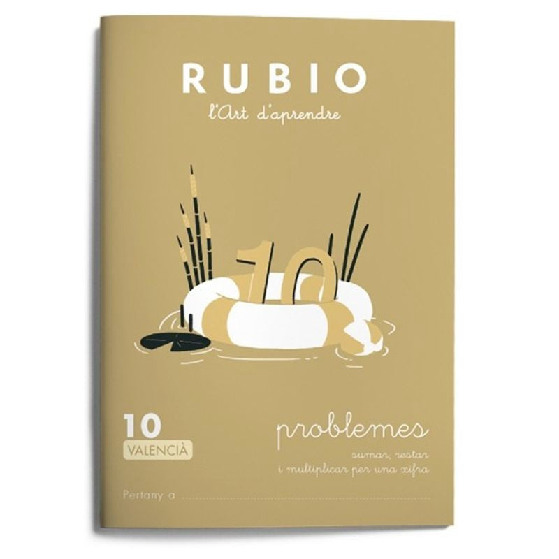 Problemes RUBIO 10 (valencià). Aa. Vv. (Editorial Rubio) 9788416744596 Imagen principal del producto