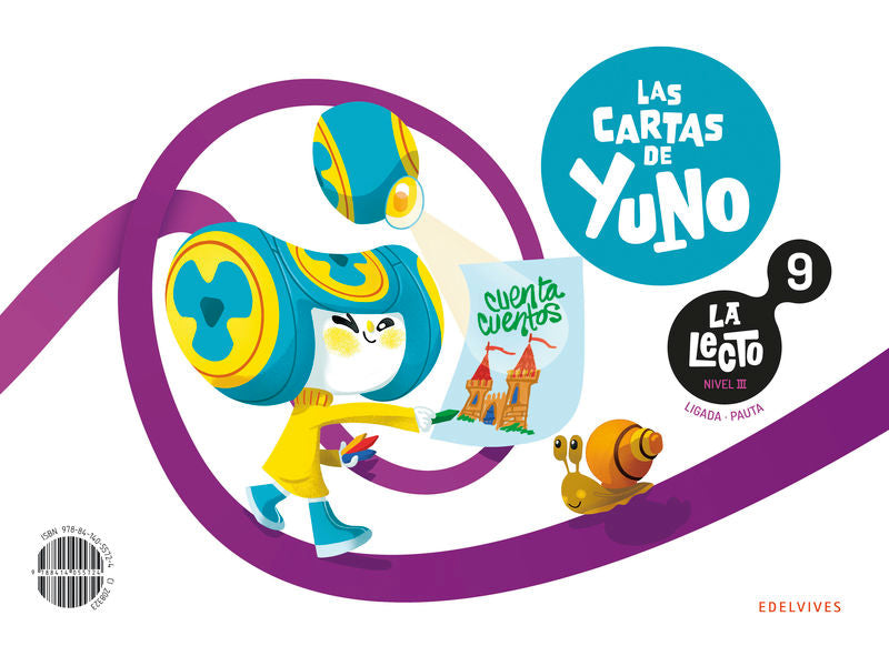 La Lecto - Nivel III: Las cartas de Yuno. Cuaderno 9. Aa. Vv. (Editorial Luis Vives (Edelvives)) 9788414055724 Imagen principal del producto