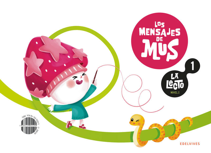 La Lecto - Nivel I: Los mensajes de Mus. Cuaderno 1. Aa. Vv. (Editorial Luis Vives (Edelvives)) 9788414055595 Imagen principal del producto