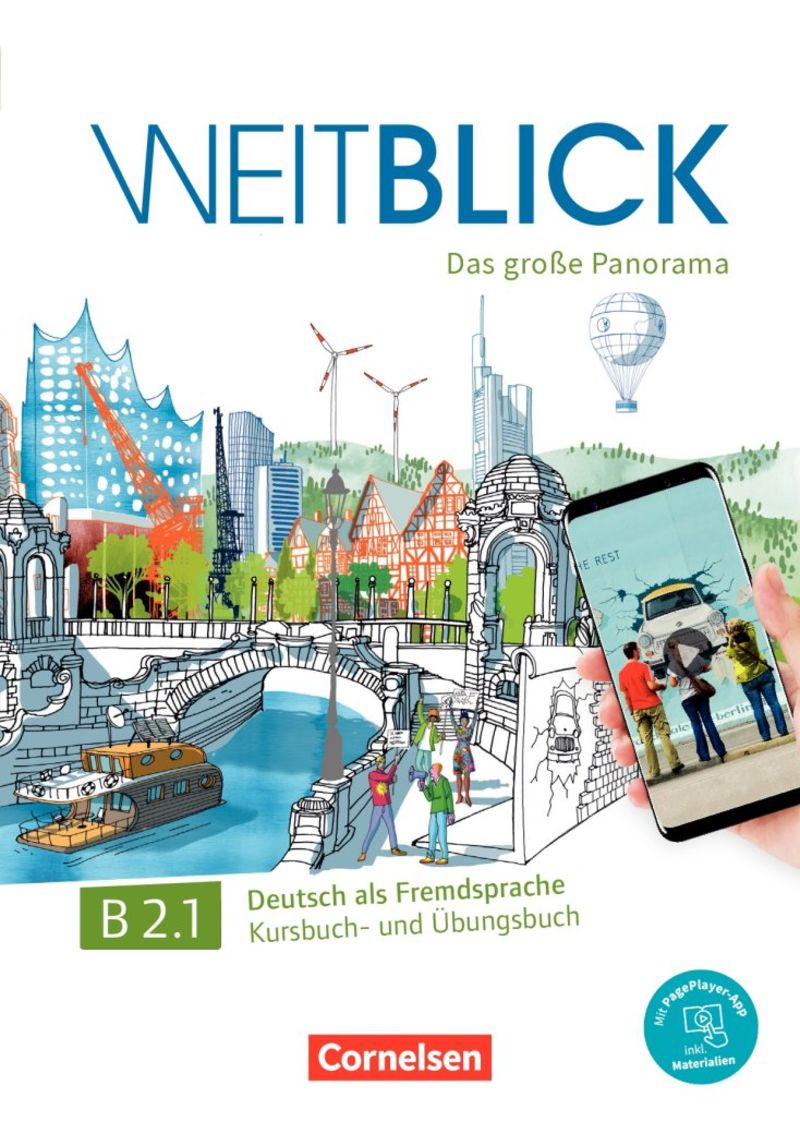 Weitblick B2.1 +Arbeisbuch. Aa. Vv. (Cornelsen) 9783061208899 Imagen principal del producto