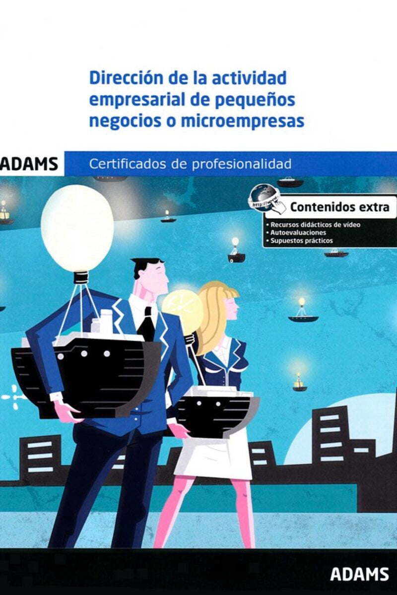 MF1789_3 Dirección de la actividad empresarial de pequeños negocios o microempresas. Certificado de Profesionalidad de Creación y Gestión de Microempresas. Imagen principal del producto
