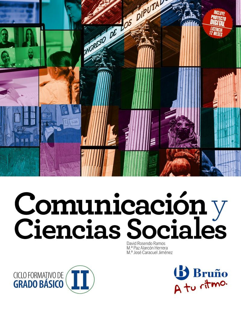 Cfgb 2 - Comunicación y Ciencias Sociales II (Bruño) - 9788469634141