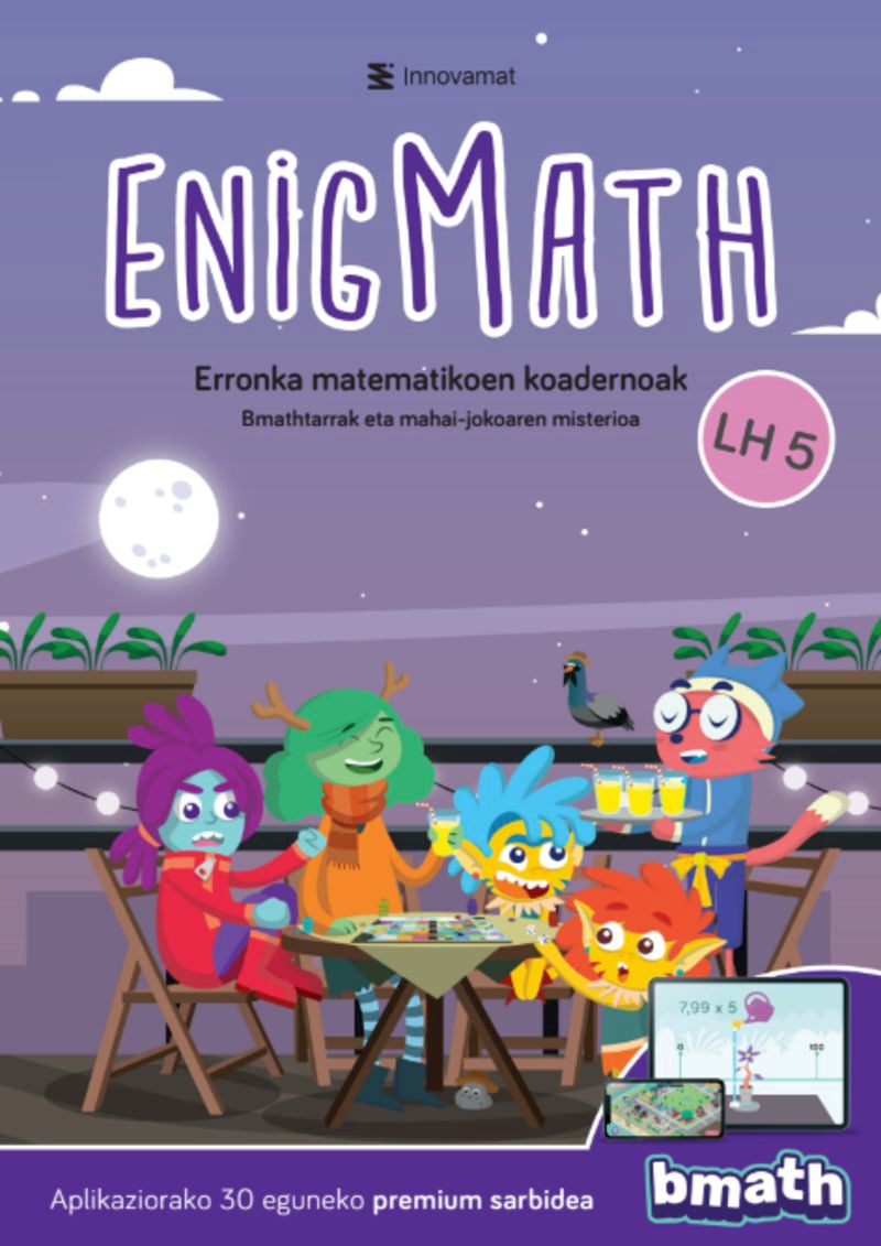 Lh 5 - Enigmath. Batzuk (Innovamat) 9791370059842 Imagen principal del producto
