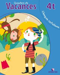 Quadern de vacances. Llengua catalana 4 EPO. Aa. Vv. (Editorial Teide, S.A.) 9788430778041