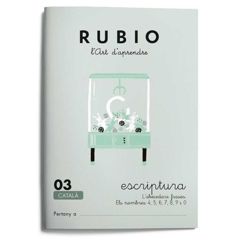 Escriptura RUBIO 03 (català). Aa. Vv. (Editorial Rubio) 9788489773431 Imagen principal del producto
