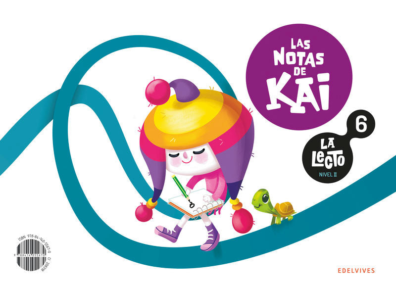 La Lecto - Nivel II: Las notas de Kai. Cuaderno 6. Aa. Vv. (Editorial Luis Vives (Edelvives)) 9788414055670 Imagen principal del producto