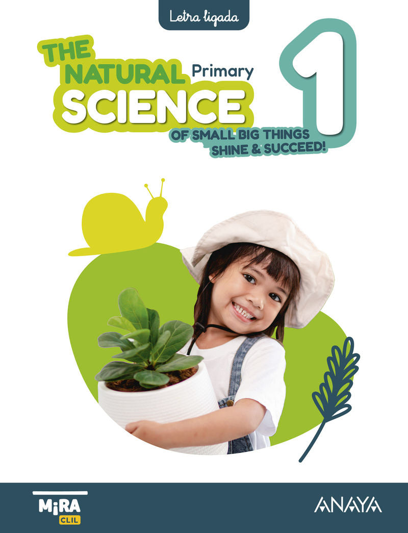EP 1 - Natural Science (ara, Ast, Cyl, Mad, Mur) - Letra Ligada - Mira (Anaya) - 9788414337486