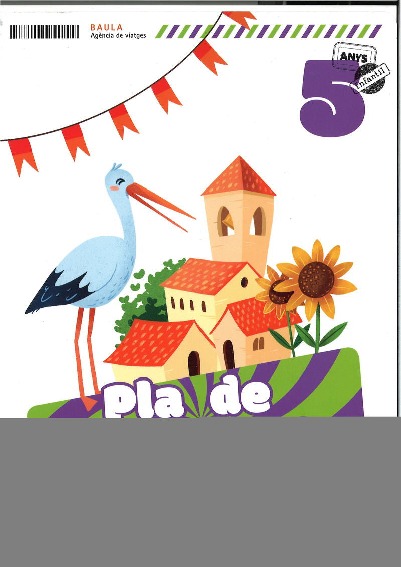 Pla de vacances Al poble 5 anys Infantil. Aa. Vv. (Edicions Baula) 9788447954209