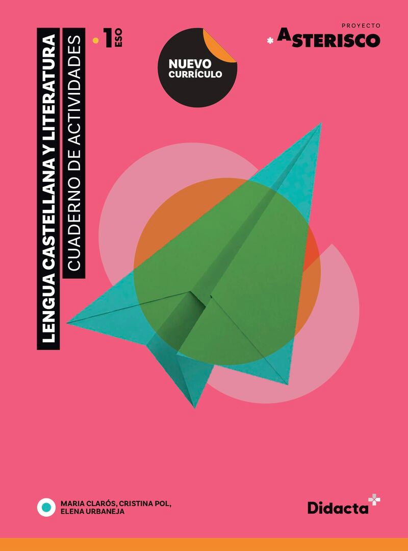 Asterisco 1. Cuaderno de actividades (nueva edición 2022). Aa. Vv. (Didacta +) 9788418695667