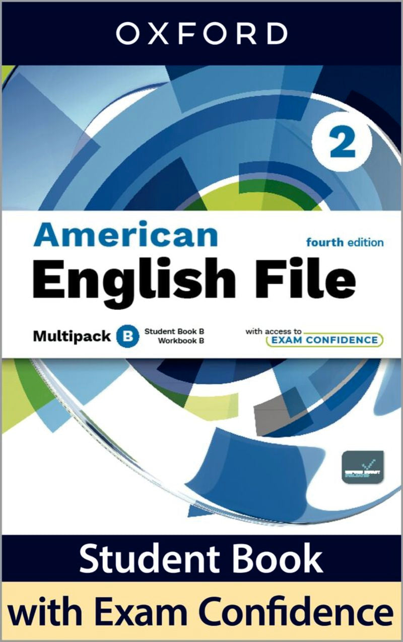 (4 Ed) American English File 2 Multipack B (Oxford University Press) - 9780194176620