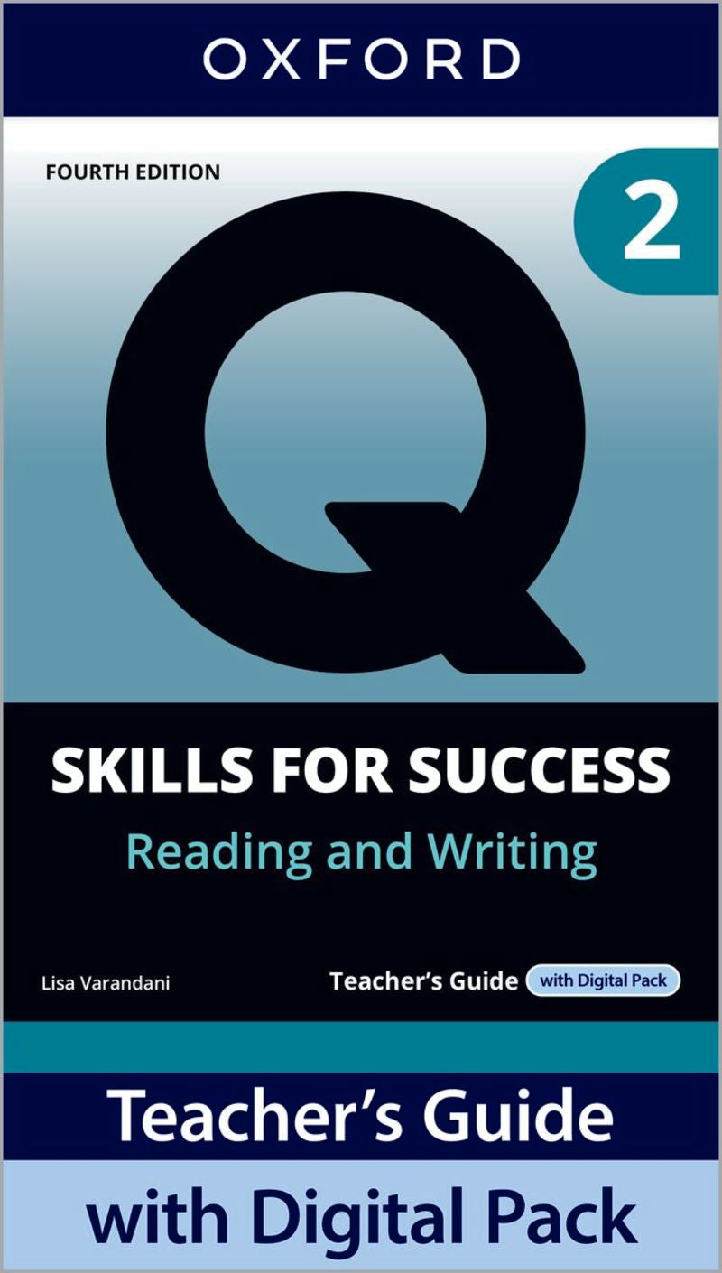 (4 Ed) Q Skills 2 R&w Tch PACK (Oxford University Press) - 9780194156325