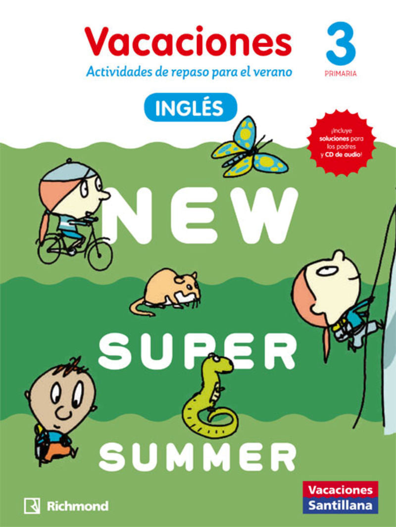 NEW SUPER SUMMER SB 3 + AUDIO 3. Aa. Vv. (Richmond) 9788466823005