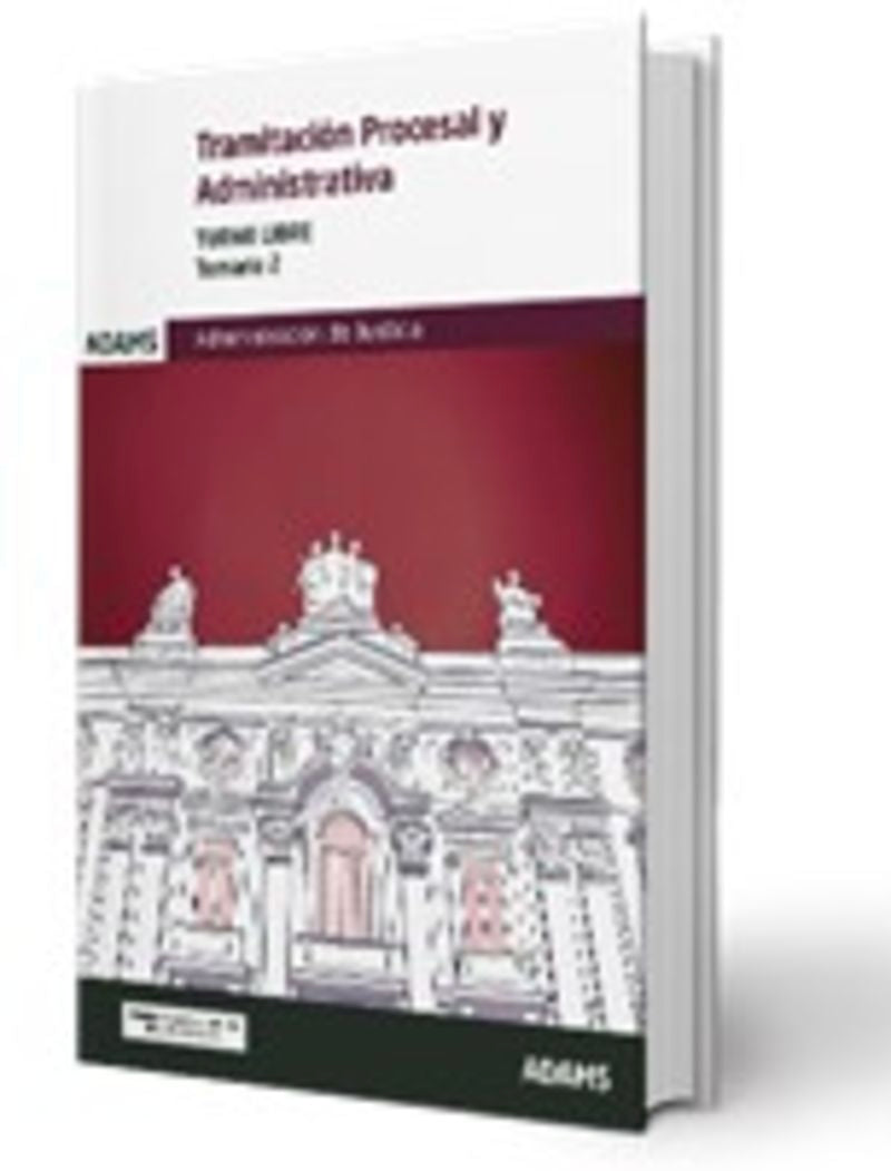 Temario 2 Tramitación Procesal y Administrativa, turno libre Imagen principal del producto