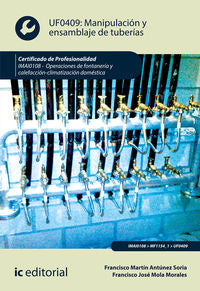 Cp - Uf0409 Manipulacion Y Ensamblaje De Tuberias - Imai010. Martin Antunez Soria, Francisco, Mola Morales, Francisco Jose (Innovacion Y Cualificacion S.L) 9788491981619 Imagen principal del producto