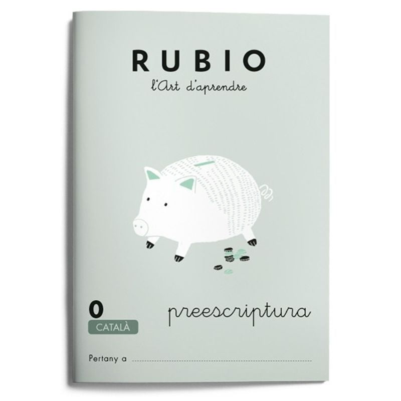 Escriptura RUBIO 0 - preescriptura (català). Rubio Polo, Enrique (Editorial Rubio) 9788489773400