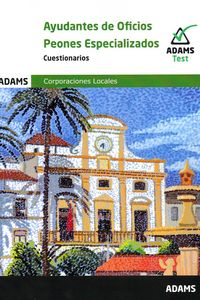 Cuestionario Ayudantes de oficios - Peones especializados de Ayuntamientos Imagen principal del producto
