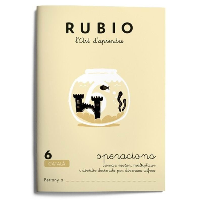 Operacions 6 (Cuad. Rubio) - 9788489773103