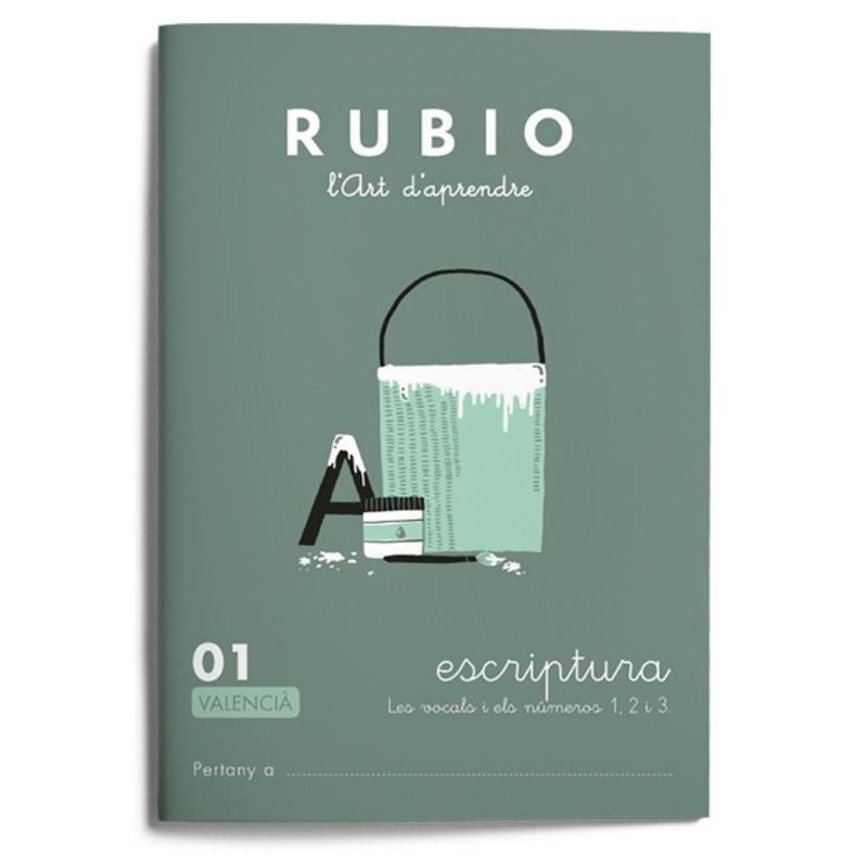 Escriptura RUBIO 01 (valencià). Aa. Vv. (Editorial Rubio) 9788416744701 Imagen principal del producto