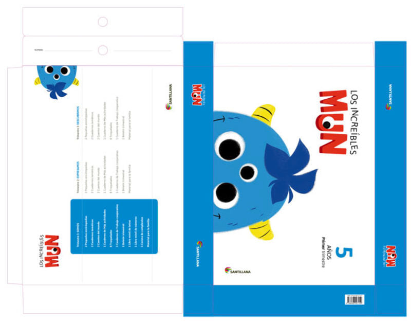 MUN 5 AÑOS 1 TRIM. Aa. Vv. (Santillana Educación, S.L.) 9788468027159 Imagen principal del producto