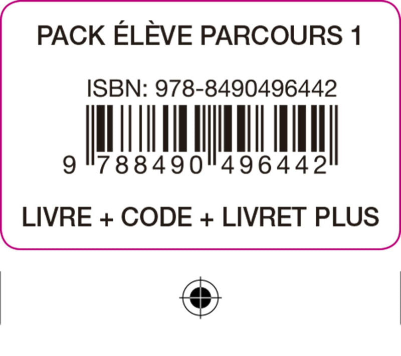 PARCOURS 1 PACK ELEVE. Aa. Vv. (Santillana Français) 9788490496442 Imagen principal del producto