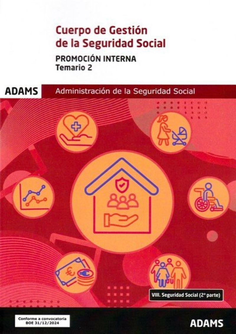 Temario 2 Cuerpo de Gestión de la Administración de la Seguridad Social, promoción interna
