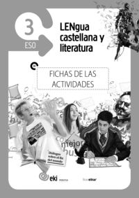 EKI DBH 3. Lengua castellana y Literatura 3. Fichas de las actividades. Aa. Vv. (Ikaselkar) 9788416438129 Imagen principal del producto
